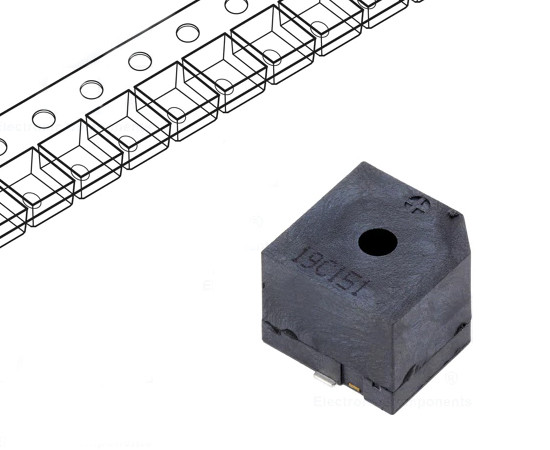 elektromagnetic alarm SMD without built-in generator