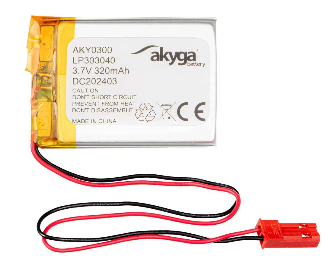 LP303040&nbsp;Akyga&nbsp;battery&nbsp;Rechargeable&nbsp;battery