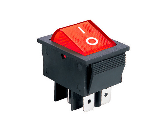 IRS201-2B3r; illuminated; rocker switch;