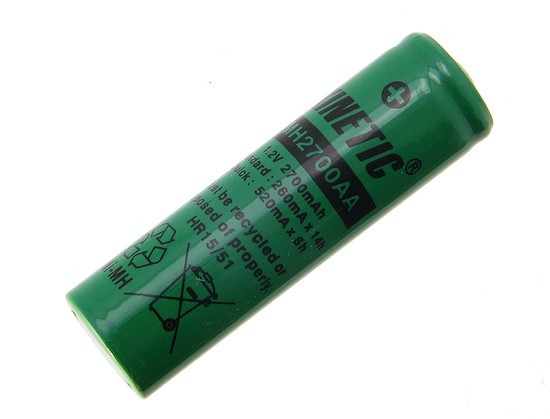 MH2700AA KINETIC NiMH Rechargeable battery