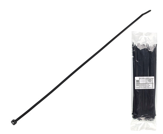 Kabelbinder Standard 300x3,6mm schwarz
