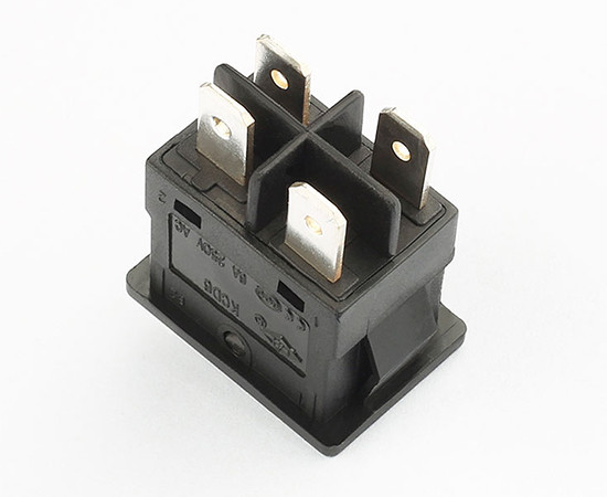 KCD6-201B1BCBR3; przełącznik klawiszowy;