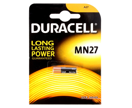 Alkaline battery MN27 12V Duracell 1cps