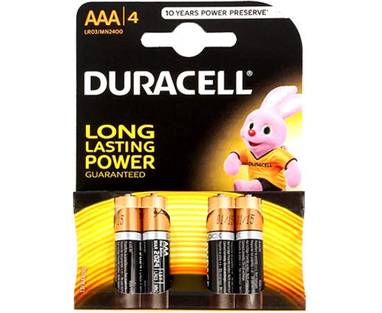 LR03/AAA Duracell Bateria