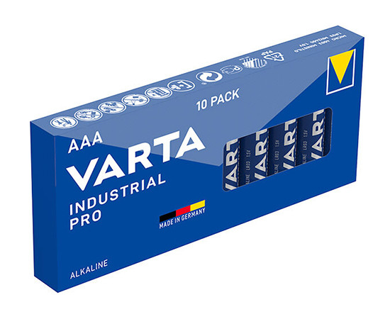 LR03 10PAK VARTA Industrial PRO || AAA/LR03 Industrial PRO 4003 Varta Battery