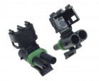 DJ3021Y-2.5-21 RoHS || Female plug 2 pins, Weather Pack