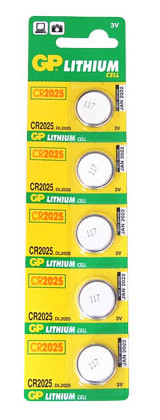 CR2025 blister 5pcs