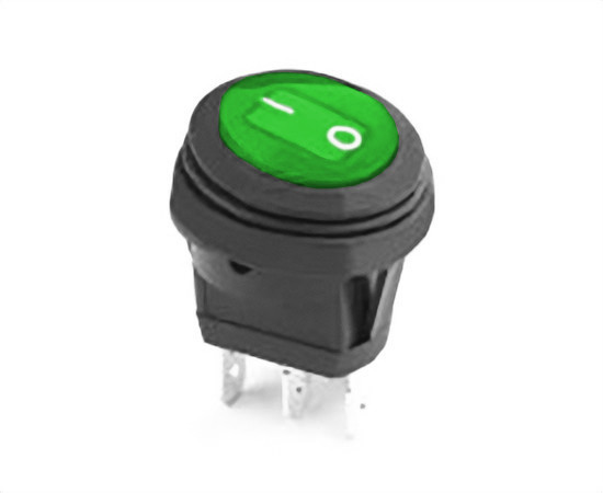 KCD8-101NB1AFBG3 AC220; illuminated; rocker switch;