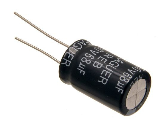 REF  33uF / 400V 16x26mm LEAGUER Electrolytic Capacitor