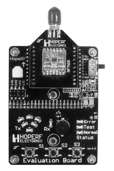 EVB-Demoboard + COB Hope RF