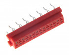 Female "Micro-Match"  14pin straight , for PCB