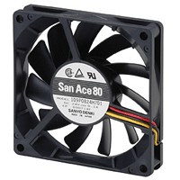 cooling fan.Sanyo Denki 109P0812M701 San Ace 80;12V;80x80x15mm