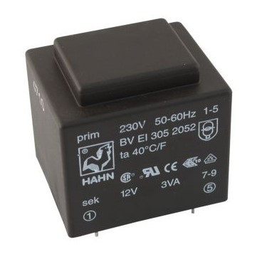 BV EI 305 2052 Hahn Encapsulated transformer