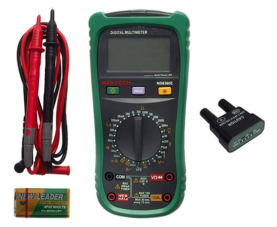 Digital multimeter MS8360E MAS, 1999 counts