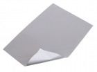 SILI150x220-G RoHS || Silikonpad in einer 150 x 220 mm großen Folie mit einseitiger Klebefläche