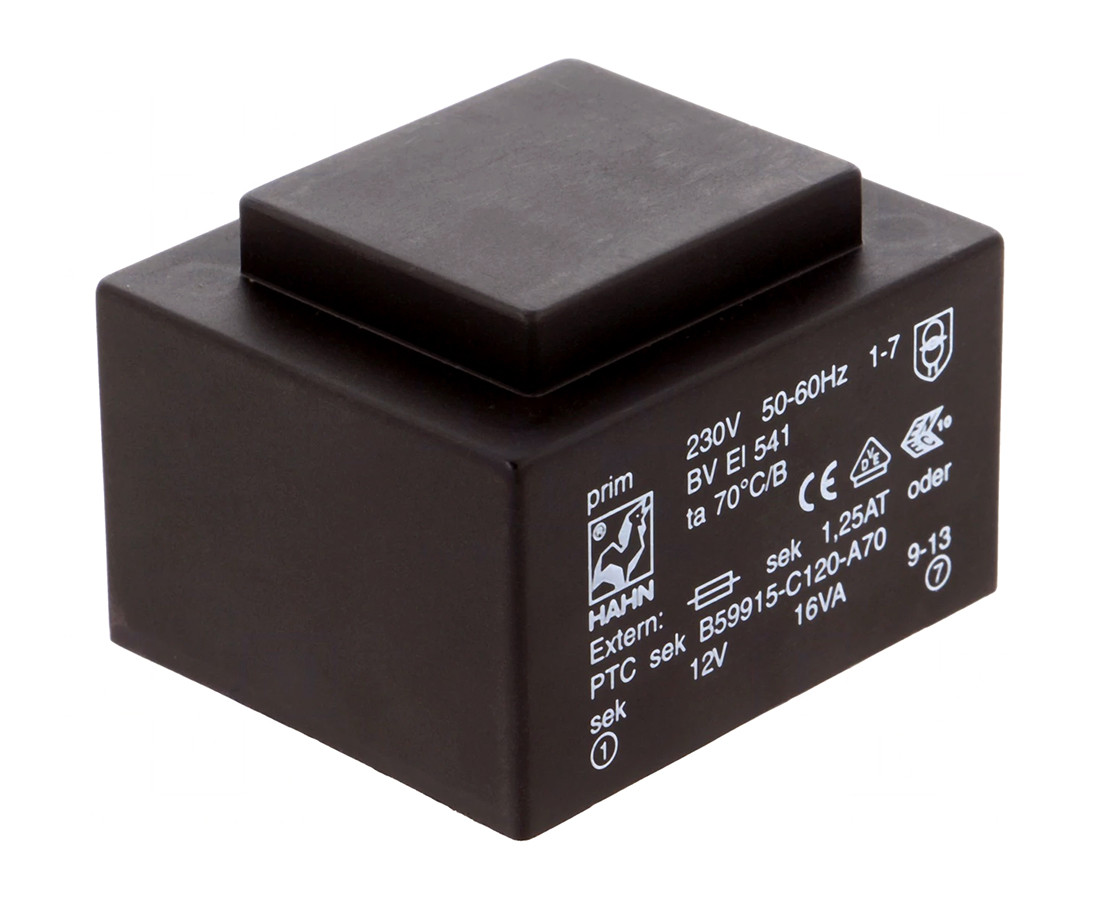 BV EI 541 1211 Hahn Encapsulated transformer