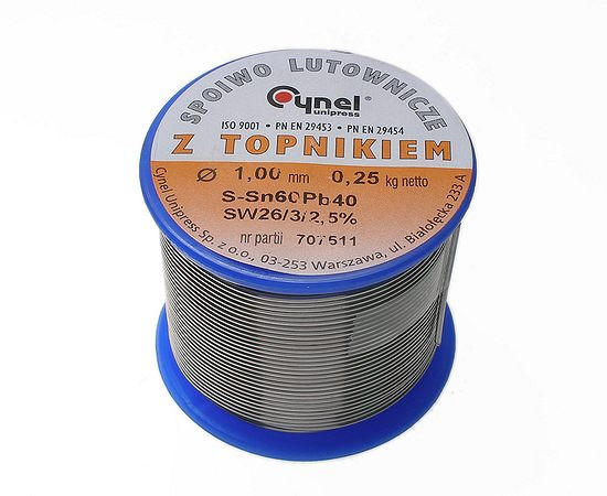 Sn99,3Cu0,7 0,50mm 250g Cynel