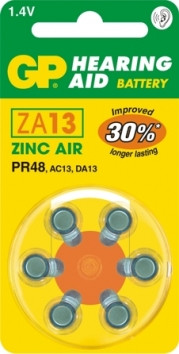 ZA13-GP 6pcs/card packing