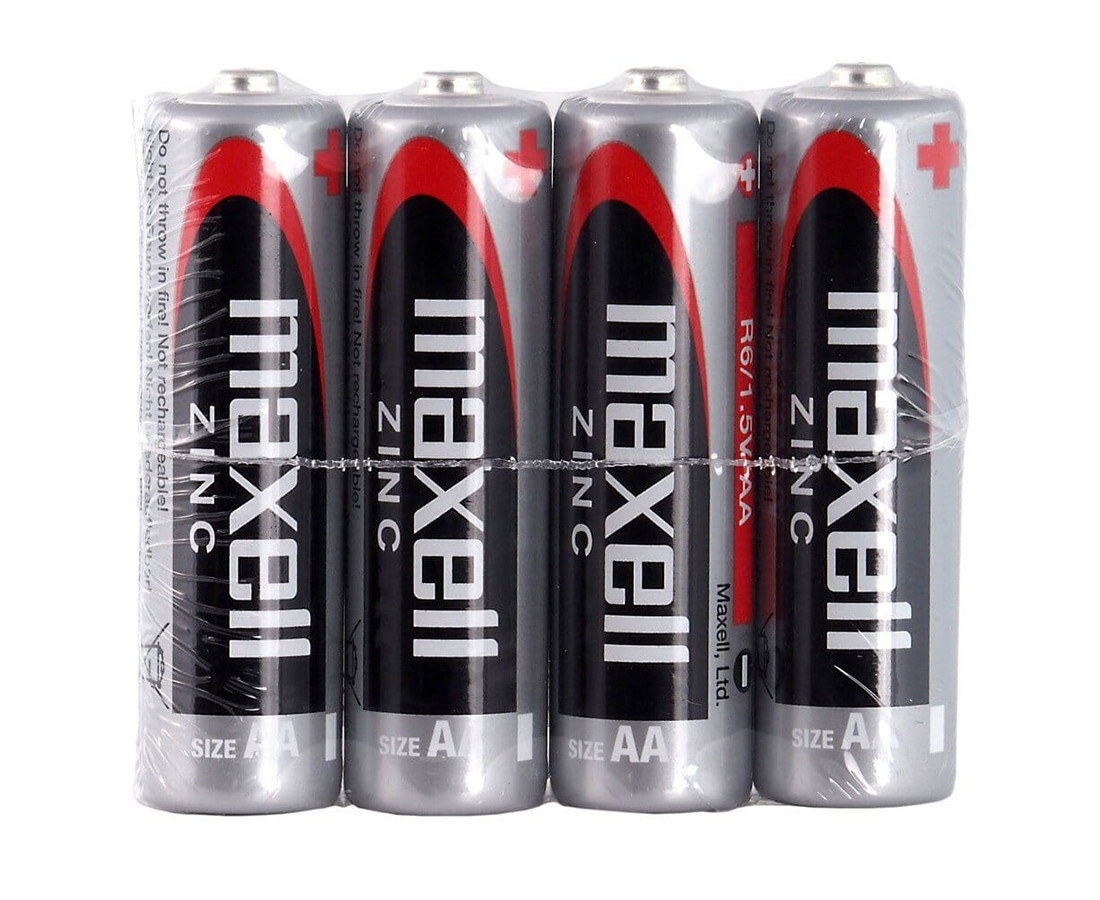 LR6 4PK SHRINK || LR6 4PK Maxell Bateria