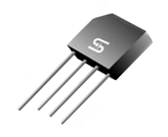 KBP207G bridge rectifying, flat