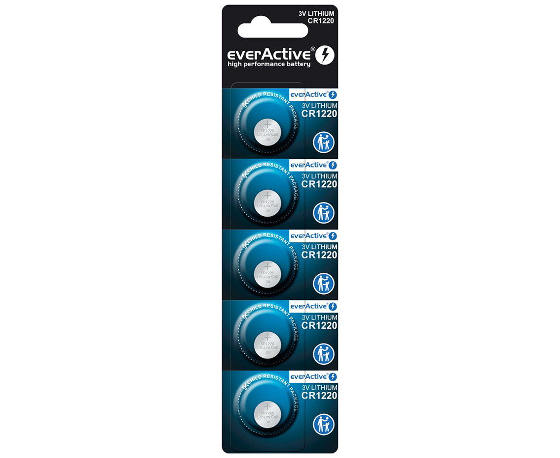 CR1220 5BL || CR1220 everActive Batterie