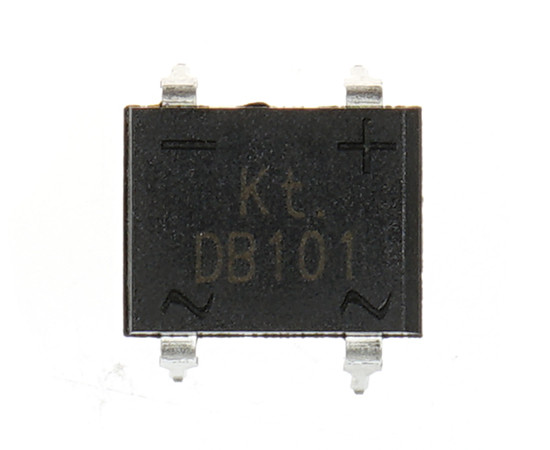 bridge rectifying DB104 1A 400V Kingtronics