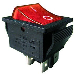 IRS201-1C3r; illuminated; rocker switch;