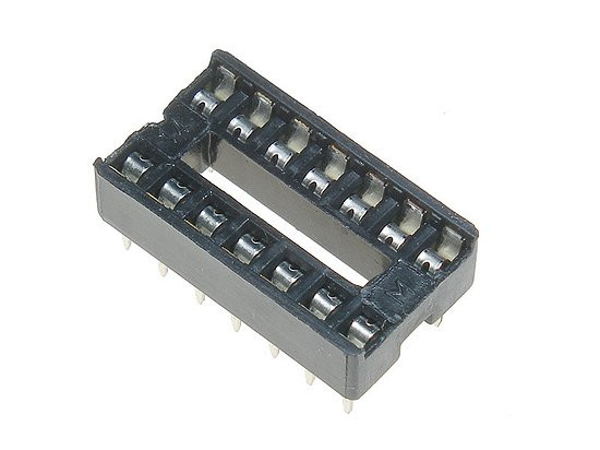 DIL socket 14pin CONNECTAR