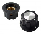 2014(20x12) black body 6,35mm RoHS || Knopf; Abmessungen: 12x20mm
