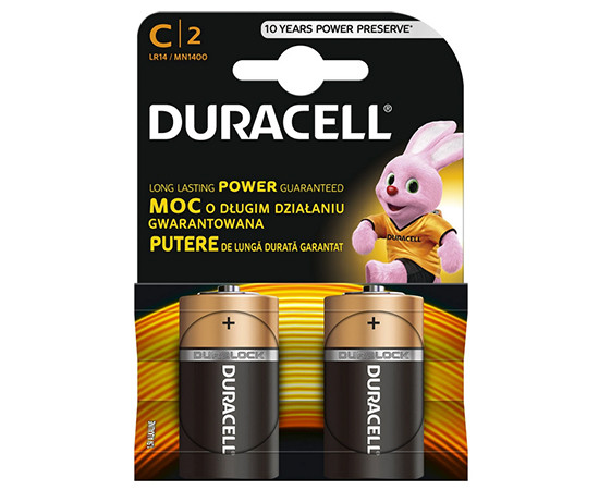 DURACELL LR14 / C BLISTER 2 || LR14 blister 2szt