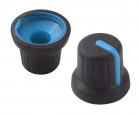 1016-18T 16x14.6 blue line RoHS || Gałka; wymiary: 14,6x16mm