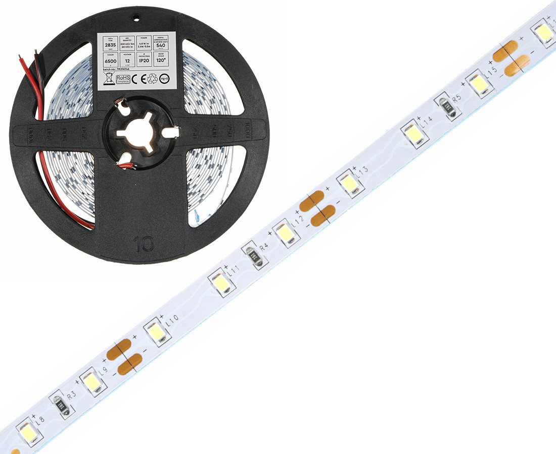 LED Strip 2835/60 cold 12V IP20