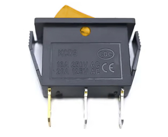 KCD3-101NB1BCBY3 AC220; illuminated; rocker switch;