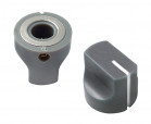 141GR RoHS || 1041 (16x15) grey RoHS || Knob; dimensions: 15x16mm