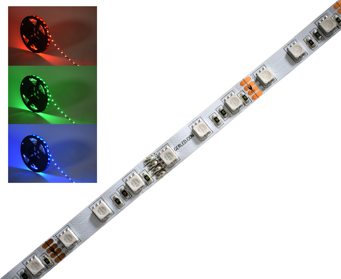 LED Strip 5050/60 RGB 12V IP20 14.4W/m