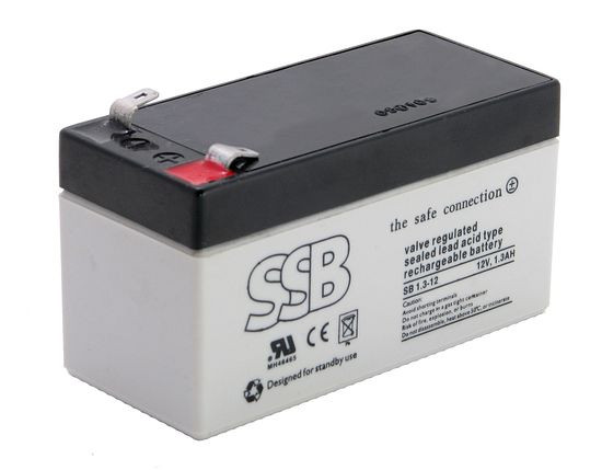 VRLA battery; 1.3Ah