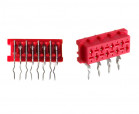Female "Micro-Match"  8pin angled , for PCB