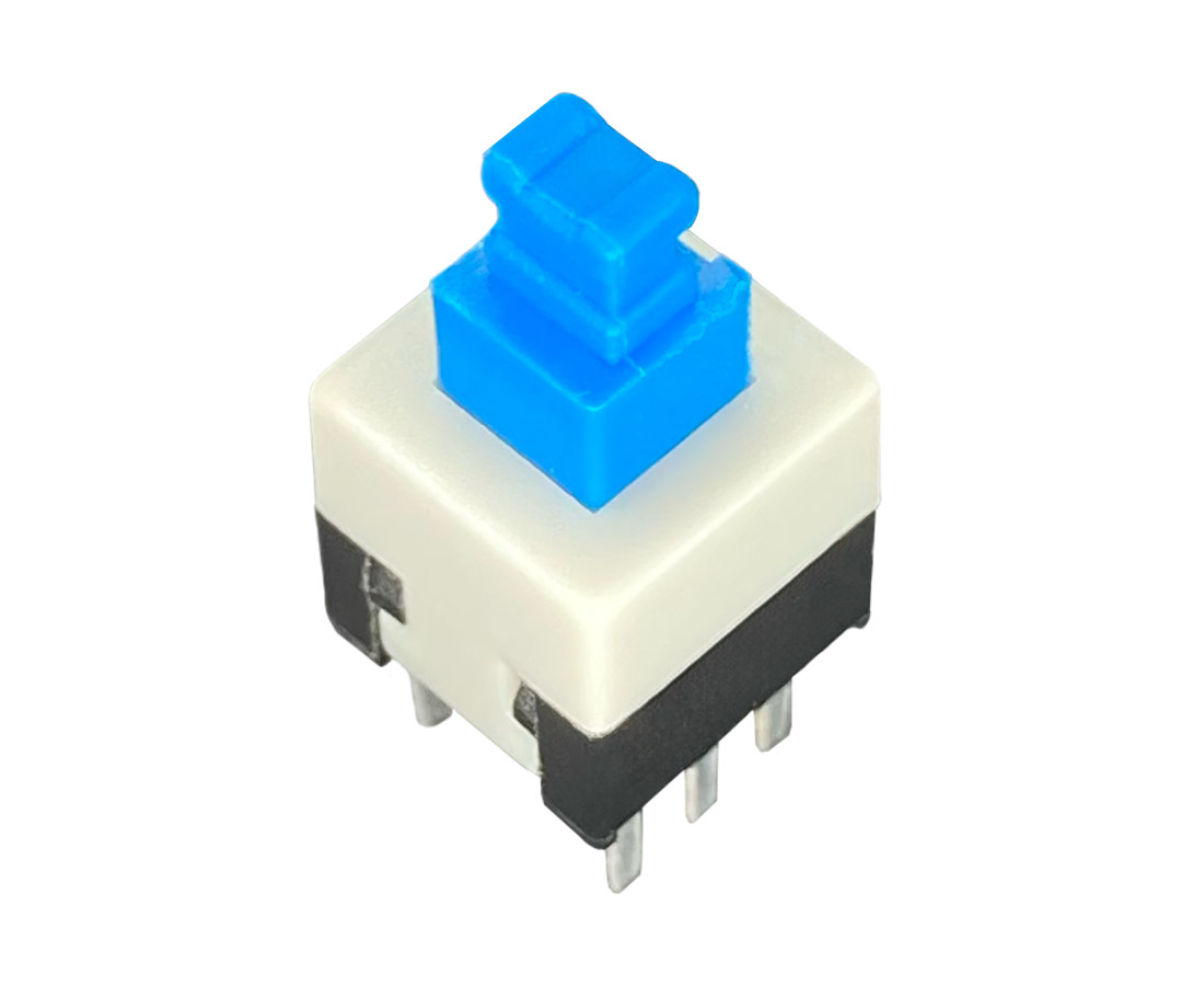 7x7mm; height 12.4mm; Self-Lock
