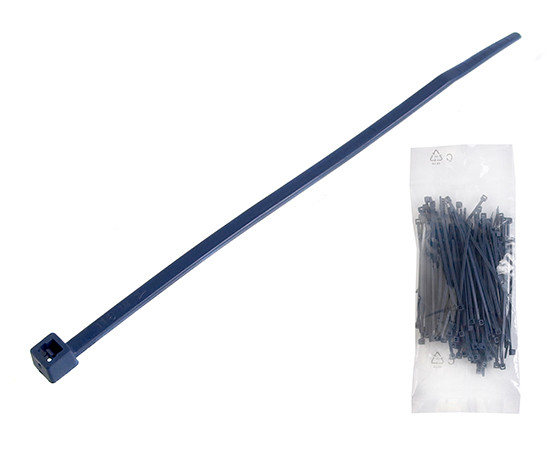Cable tie 98x2.5mm detectable blue