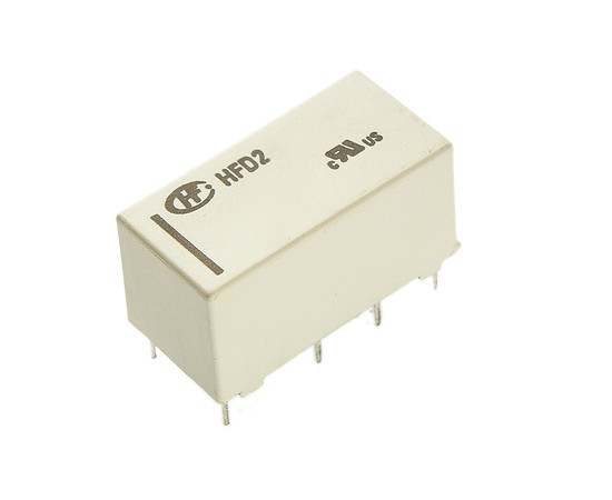HFD2/012-S-L2 signal relay bistable 2 coils latching
