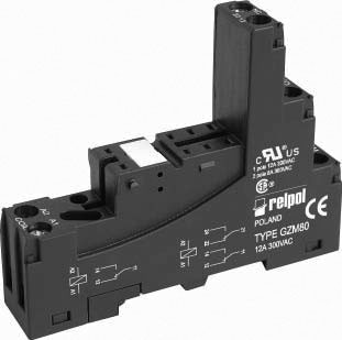 GZM80 relay socket