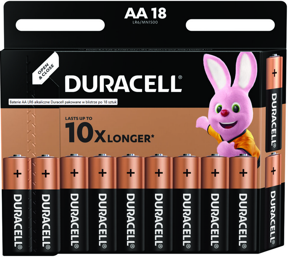 LR6/MN1500 AA18 1.5V || LR6/AA Duracell Battery