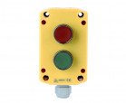 XDL721-JB241P RoHS || Sicherheitsknopf; im Wohnungsbau; mit Stopfbuchse; N/C+N/O