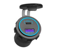 Ładowarka&nbsp;samochodowa&nbsp;USB&nbsp;3.0&nbsp;+&nbsp;TYP&nbsp;C&nbsp;
