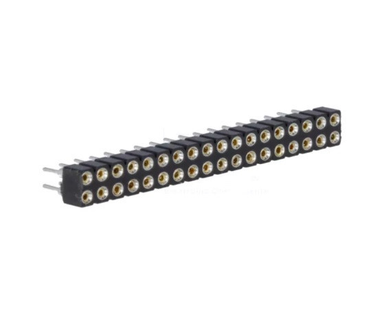 DS1002-01-2x18V13&nbsp;CONNFLY&nbsp;Pr&auml;zisionssockel