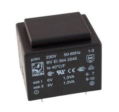 BV EI 304 2045 Hahn Encapsulated transformer