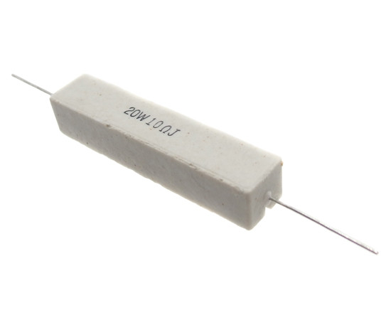 Cement resistor; axial; 10R