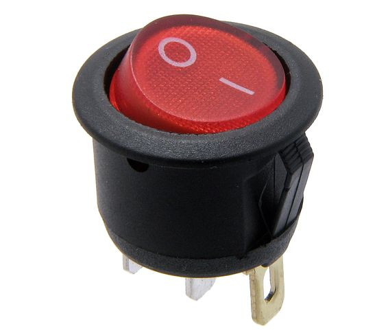 MIRS101-9r; illuminated; rocker switch;