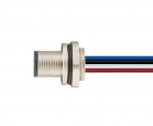 M12-M04A-BK-M16-W0.25 RoHS || M12-M04A-BK-M16-W0.25 WAIN M12 type connector