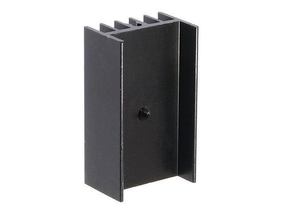 Heatsink, profil DY-SP; length=40mm; width=23mm; height=16mm